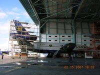 PP-VMU @ SBGL - DC-10-30F in check, VEM Hangar, Rio de Janeiro - by John J. Boling