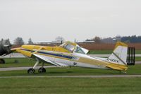 C-GOCX @ CYQS - Cessna A188B at St Thomas, Ontario - by Steve Hambleton