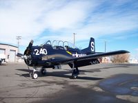 N128BS @ KALS - North American T-28B - by Mark Pasqualino