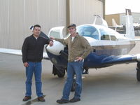 N201RA - Me and Ervin at KCNO - by Tim Smilovitch