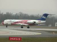 I-ALPL @ LKPR - Fokker 100 - by Martin Myslivec