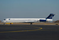 F-GMLI @ VIE - Blueline MD80 - by Yakfreak - VAP
