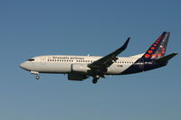 OO-VEG @ EBBR - arrival of flight TV131 with new Brussels Airlines delivery