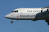 OO-DWD @ EBBR - arrival of flight SN2038 with new Brussels Airlines colour scheme