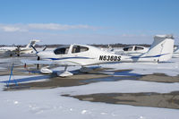 N636DS @ YXU - Parked in front of Diamond Flight Centre - by topgun3