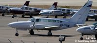 N817PW @ RDU - Just one of the numerous twins lining the apron - by Paul Perry