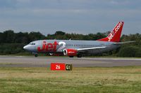 G-CELX @ BOH - JET 2 737 - by Patrick Clements