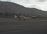 N7848R @ SZP - 1968 Beech V35A BONANZA, Continental IO-550 300 Hp upgrade, takeoff roll Rwy 22 - by Doug Robertson