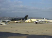 N604GM @ CMA - 1998 Bombardier CL-600-2B16 CHALLENGER, two GE CF34-3BL Turbofans 9,220 lb st each - by Doug Robertson