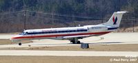 N729AE @ RDU - Fresh from the runway - by Paul Perry