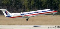N729AE @ RDU - Not long after she's down; she's gone again - by Paul Perry