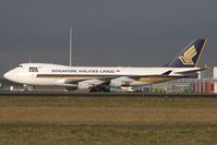 9V-SFL @ AMS - Singapore Airlines Cargo 747-400F