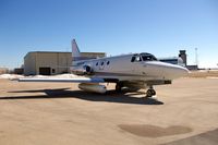 N50CR @ KCID - Underwing pylons with electronics - by Glenn E. Chatfield