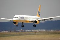D-ABOJ @ STR - Boeing 757-330 - by Volker Hilpert