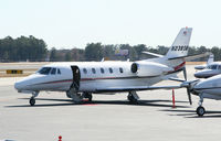 N238SM @ PDK - Tied down @ Mercury Air Center - by Michael Martin