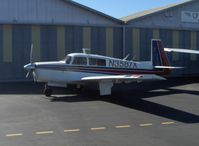 N3587X @ SZP - 1968 Mooney M20G STATESMAN, Lycoming O&VO-360 180 Hp, tri-blade prop - by Doug Robertson