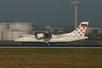 9A-CTU @ BRU - flight OU456 just touched rwy 25L - by Daniel Vanderauwera