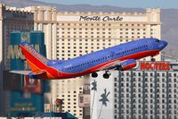 N302SW @ LAS - Southwest Airlines N302SW The Spirit of Kitty Hawk (FLT SWA523) departing RWY 01R enroute to Boise Air Terminal (KBOI). - by Dean Heald