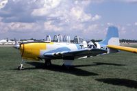 N4CN @ OSH - T-34A 53-3387 prior to engine change - by Glenn E. Chatfield