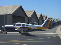 N6NN @ SZP - 1979 Piper PA-28RT-201 ARROW IV, Lycoming IO-360-C1C6 200 Hp, motorized tug assist to refueling, note: T-tail on this model - by Doug Robertson