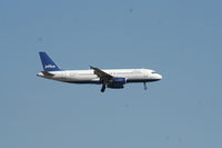 N523JB @ KMCO - Airbus A320