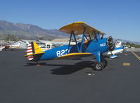 N67823 @ SZP - 1943 Boeing Stearman A75N1 as PT-17, Lycoming R-680 225 Hp - by Doug Robertson