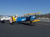 N67823 @ SZP - 1943 Boeing Stearman A75N1 as PT-17, Lycoming R-680 225 Hp - by Doug Robertson