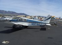 N9744J @ SZP - 1967 Piper PA-28-180 CHEROKEE, Lycoming O&VO-360 180 Hp - by Doug Robertson