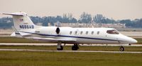 N686AB @ PBI - Learjet 31A - by Terrance Fletcher