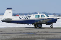 N7103V @ YXU - Taxiing on Golf - by topgun3