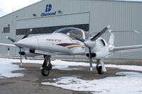 N195AC @ YXU - Parked in front of Diamond Flight Centre - by topgun3
