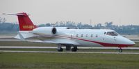 N954WS @ PBI - Learjet 60 - by Terrance Fletcher