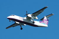 G-WOWD @ EGCC - Air South West - Landing - by David Burrell