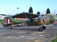 XR244 @ EGBO - Auster AOP9