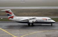G-BZAZ @ DUS - British Aerospace Avro Regionaljet RJ100 - by Volker Hilpert