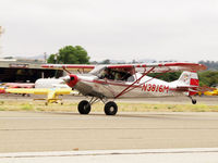 N3816M @ LPC - Going home after Cub Fly In Lompoc - by Mike Madrid