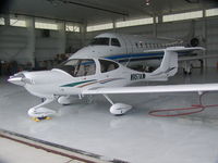 N957AM @ KGON - N957AM in hangar - by Phil Cox
