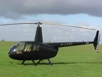 G-LEVO @ EGBK - Robinson R44 visiting Sywell - by Simon Palmer