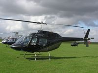 G-HOLZ @ EGBK - Agusta-Bell JetRanger visiting Sywell - by Simon Palmer