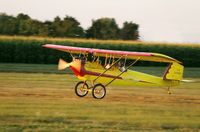 N899LW @ C37 - Touching down Brodhead at sunset