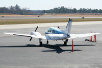 N300AS @ PDK - Tied down @ Mercury Air Center - by Michael Martin