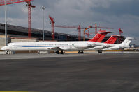 OE-LMM @ VIE - Mapjets MD80 - by Yakfreak - VAP