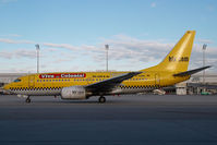 D-AGEN @ MUC - Hapag Lloyd Express Boeing 737-700 with special titles