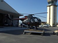 N9118F @ CMA - 1972 Hughes  369HS, Allison 250 Ser. Turboshaft 400 shp at Orbic's ramp - by Doug Robertson
