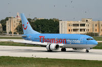 G-THOK @ LMML - B.737