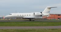 N885AR @ EGGW - Gulfstream 450 - by Terrance Fletcher