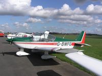G-BWFG @ EGBT - Robin HR200
