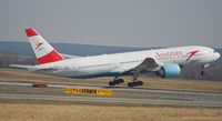 OE-LPD @ LOWW - Austrian triple seven taking off at RWY16 - by Dieter Klammer