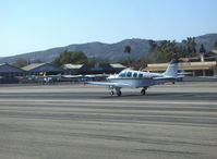N36EV @ SZP - 1979 Beech A36 BONANZA, Continental IO-520 285 Hp, landing Rwy 22 - by Doug Robertson