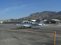 N36EV @ SZP - 1979 Beech A36 BONANZA, Continental IO-520 285 Hp, taxi to rwy 22 - by Doug Robertson